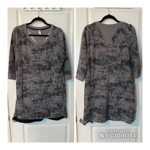 Lole 3/4 Sleeve Sweatshirt Dress